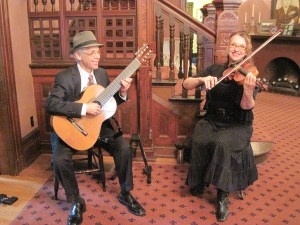 Peter & Tatiana performing at the Marshall House